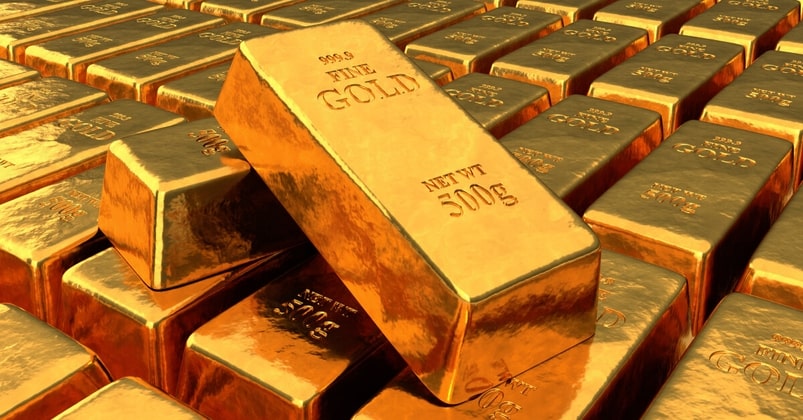 Gold bullion bars